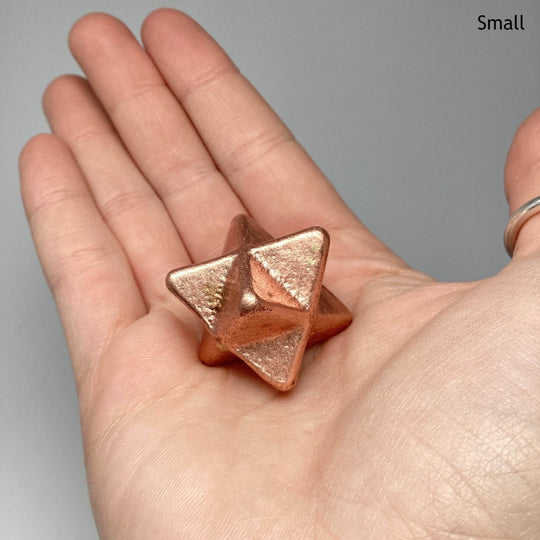 Copper Merkaba - Rocks and Gems Canada