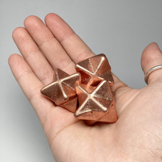 Copper Merkaba - Rocks and Gems Canada