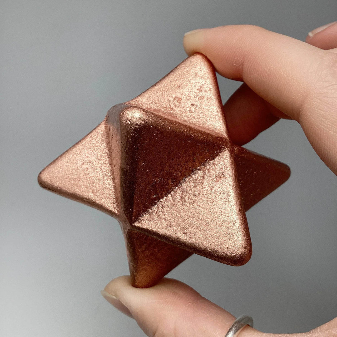 Copper Merkaba - Rocks and Gems Canada