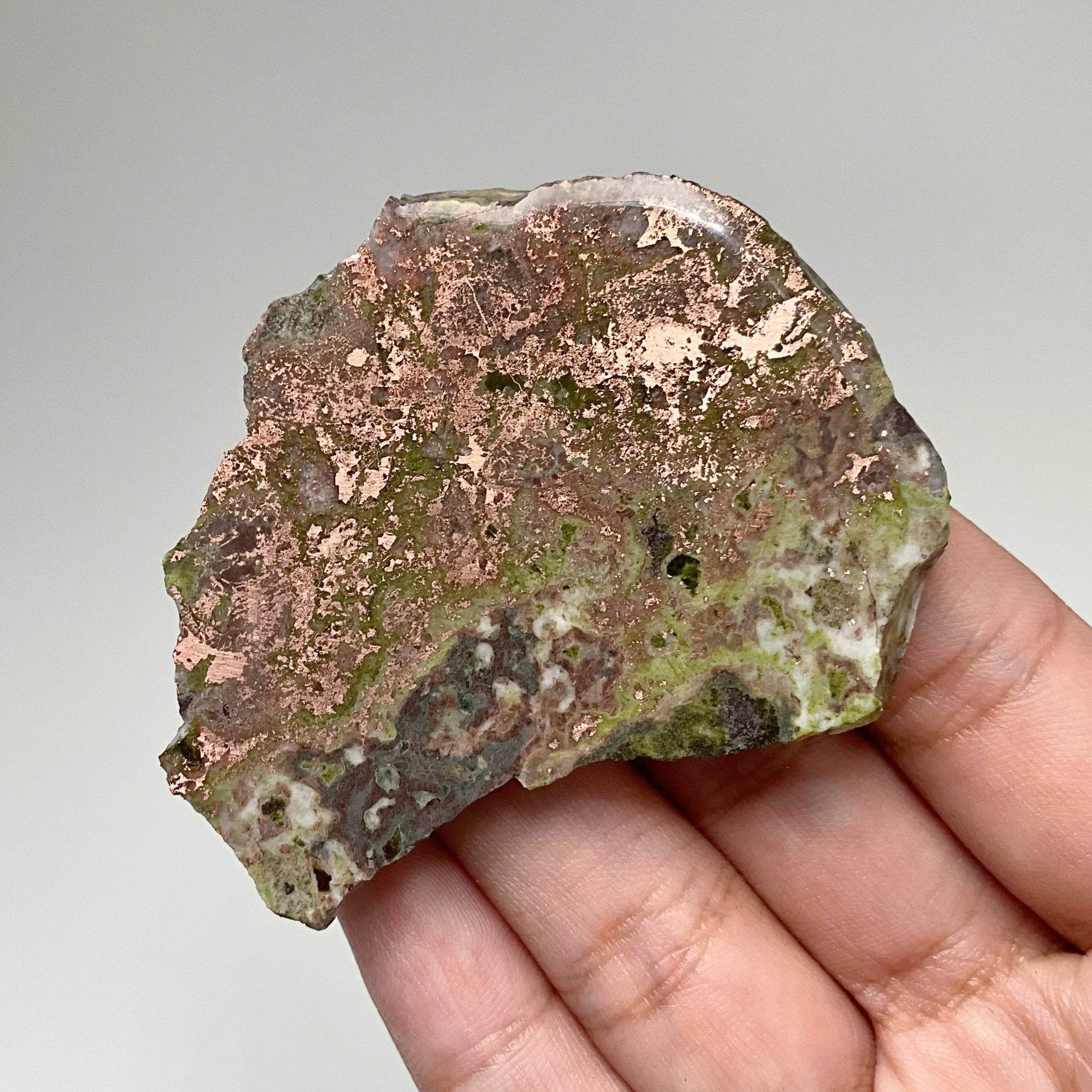 Copper Slice - Rocks and Gems Canada