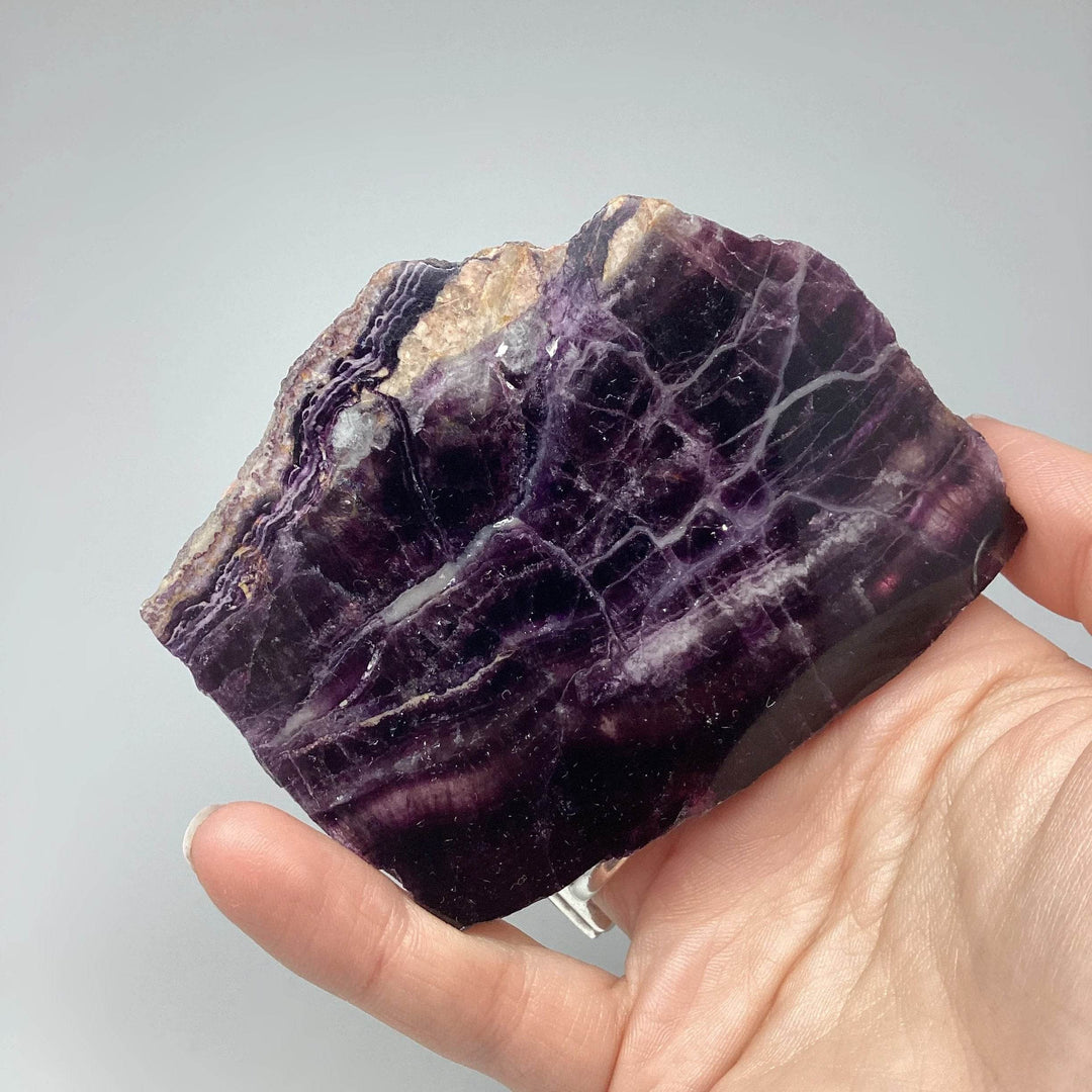 Fluorite Slice - Rocks and Gems Canada
