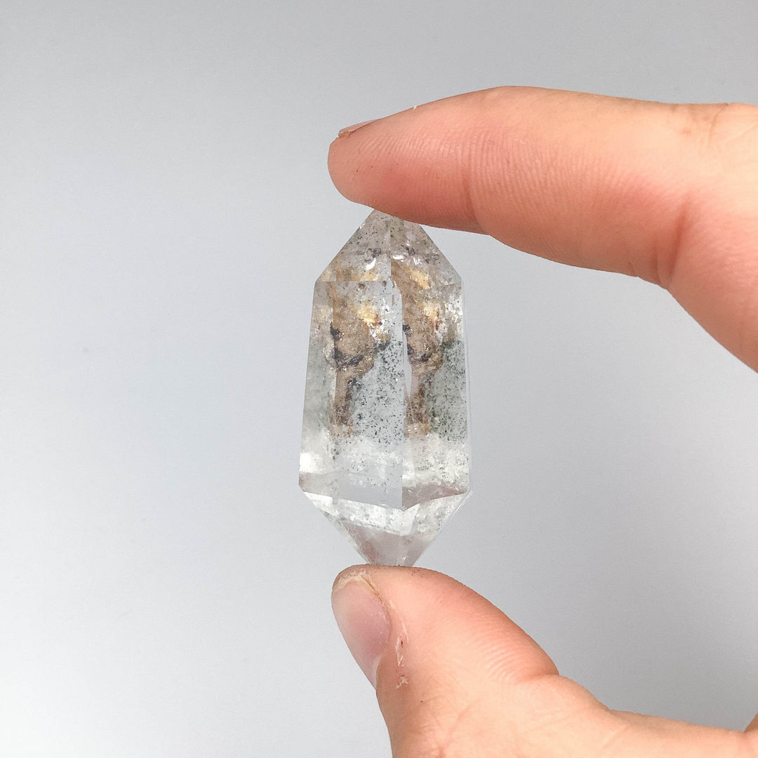 Double Terminated Clear Quartz Point - Rocks and Gems Canada