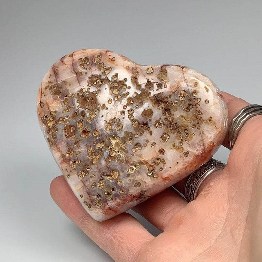 Citrine Druze Cluster Heart - Rocks and Gems Canada