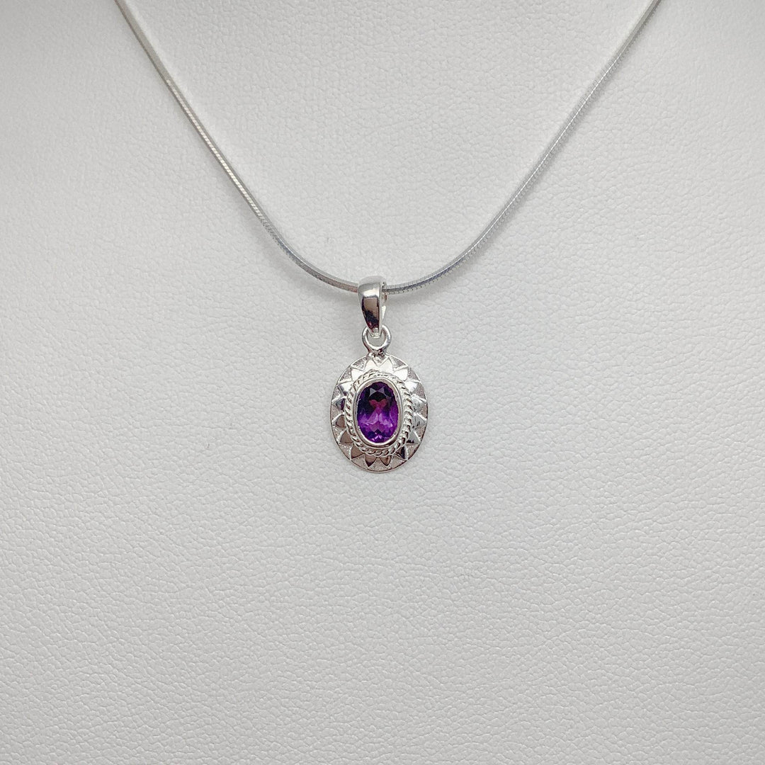 Amethyst Pendant - Rocks and Gems Canada