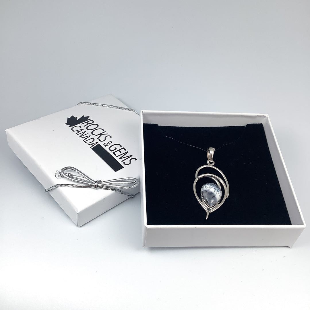Dendritic Opal Pendant - Rocks and Gems Canada