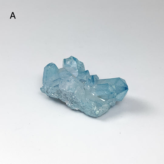 Aqua Aura Quartz Cluster - Rocks and Gems Canada