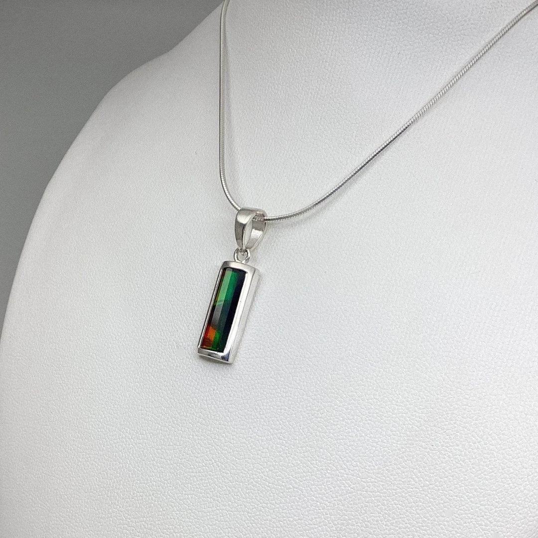 Alberta Ammolite Pendant - Rocks and Gems Canada