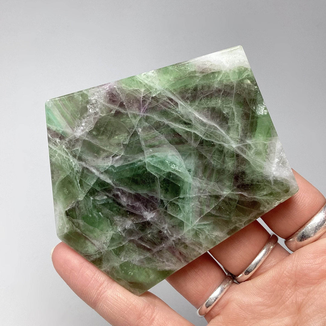 Fluorite Slice - Rocks and Gems Canada