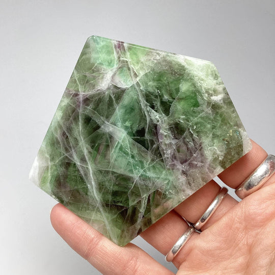 Fluorite Slice - Rocks and Gems Canada