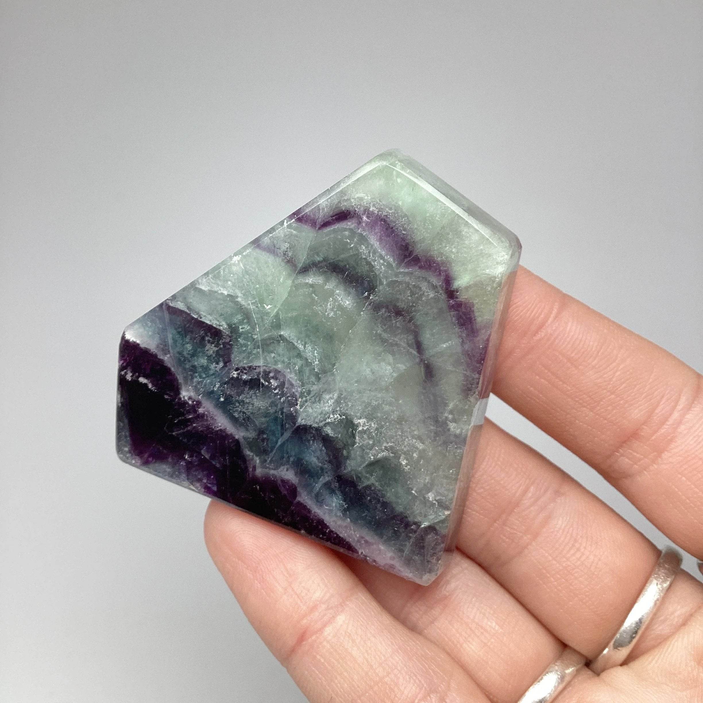 Fluorite Slice - Rocks and Gems Canada