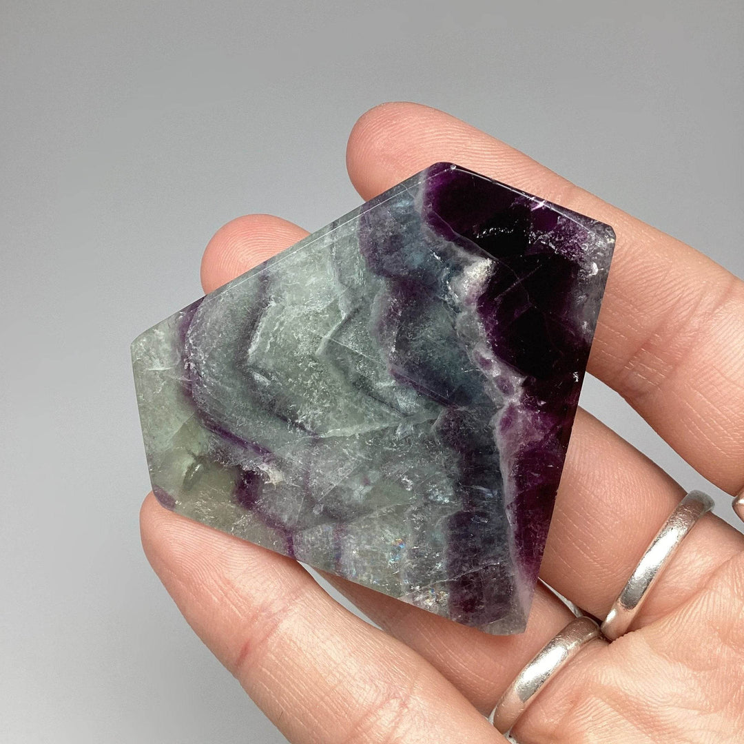 Fluorite Slice - Rocks and Gems Canada