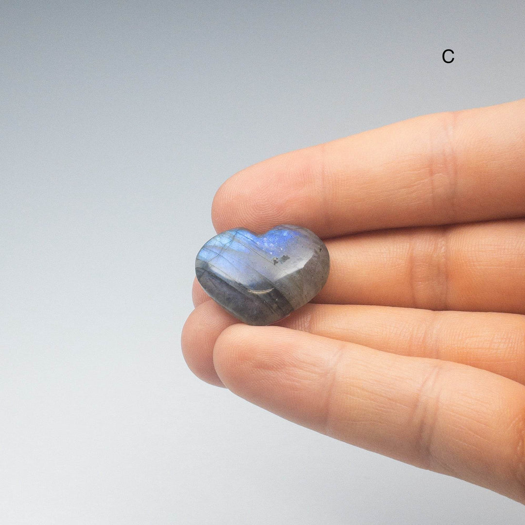 Labradorite Heart - Rocks and Gems Canada