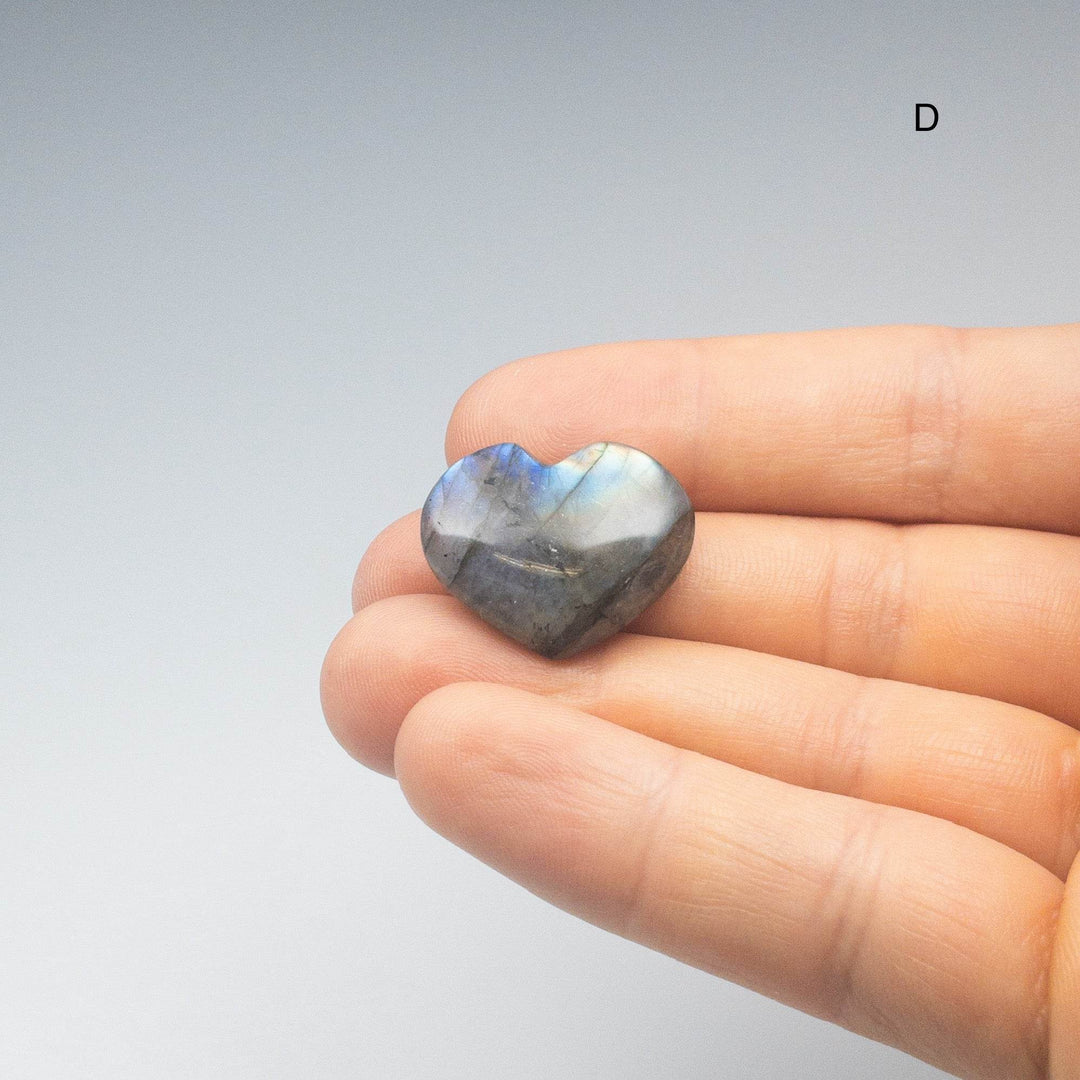 Labradorite Heart - Rocks and Gems Canada