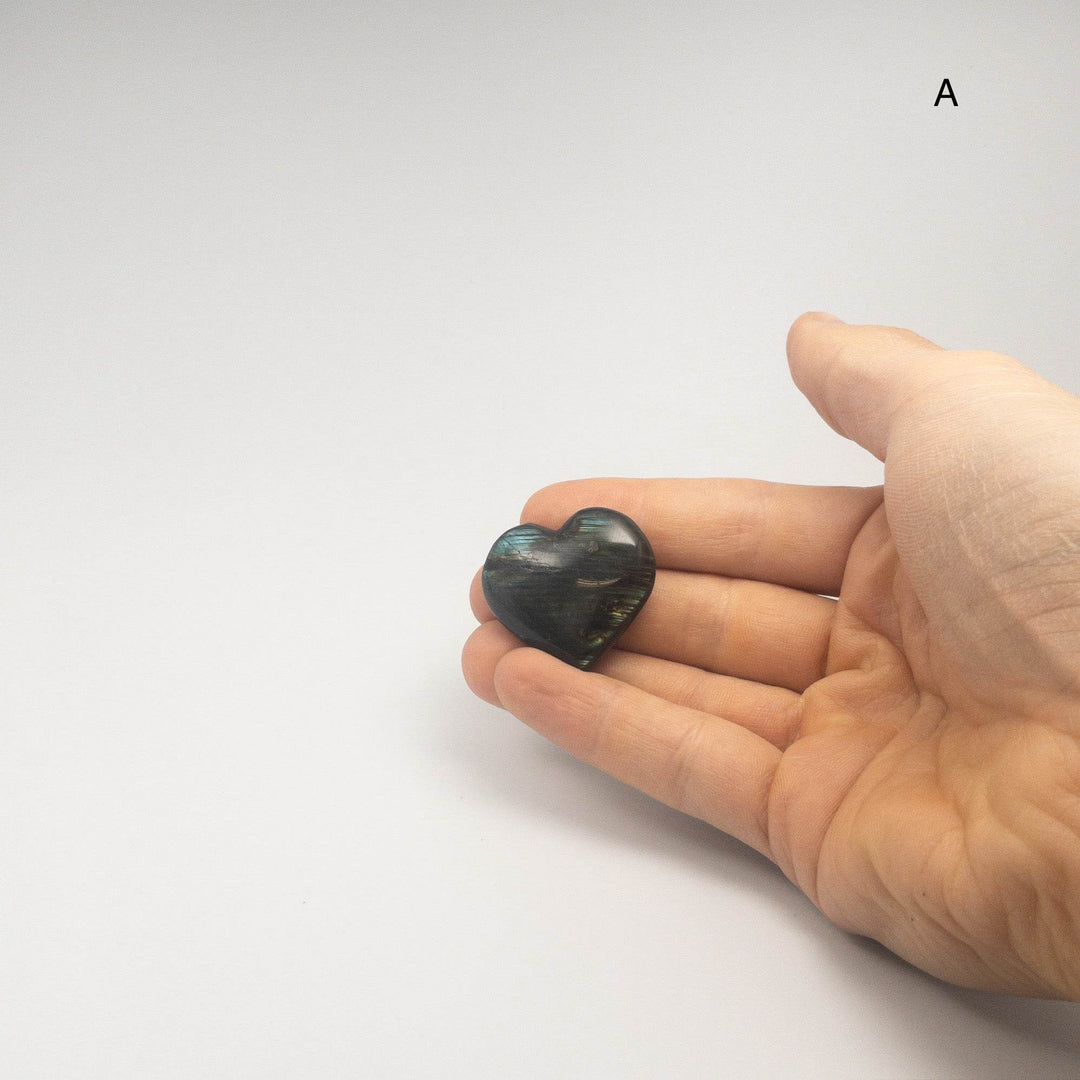 Labradorite Heart - Rocks and Gems Canada