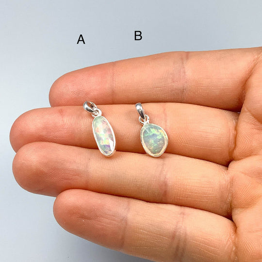 Fire Opal Pendant - Rocks and Gems Canada