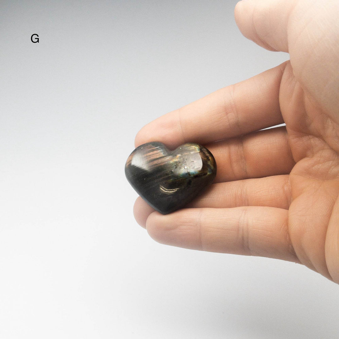Labradorite Heart - Rocks and Gems Canada