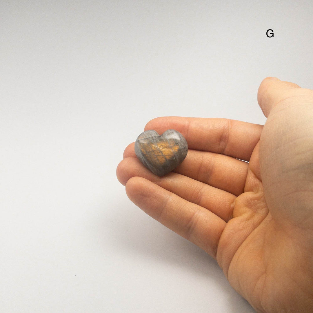 Labradorite Heart - Rocks and Gems Canada