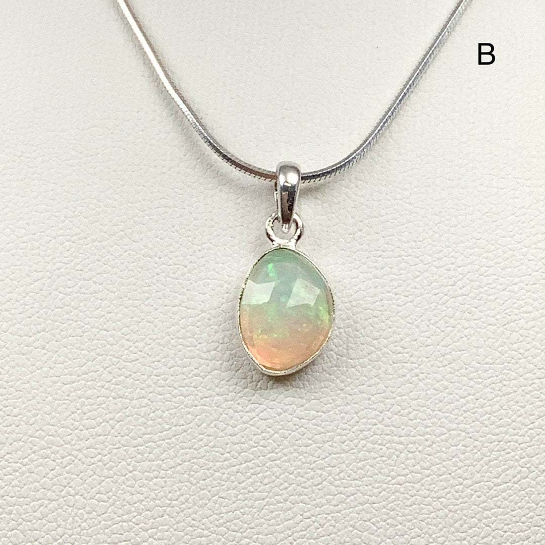 Fire Opal Pendant - Rocks and Gems Canada