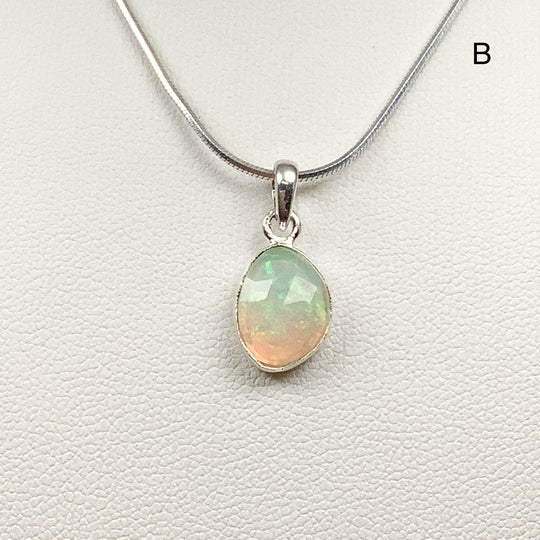 Fire Opal Pendant - Rocks and Gems Canada