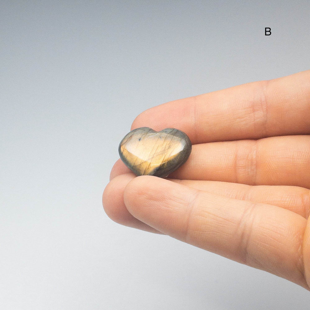 Labradorite Heart - Rocks and Gems Canada