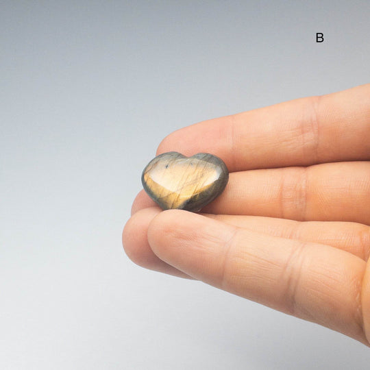 Labradorite Heart - Rocks and Gems Canada