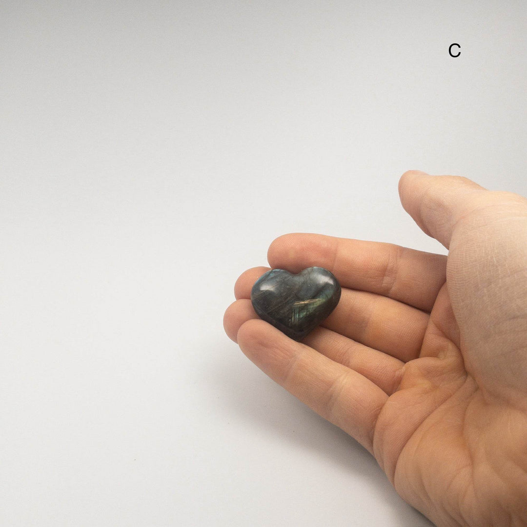 Labradorite Heart - Rocks and Gems Canada
