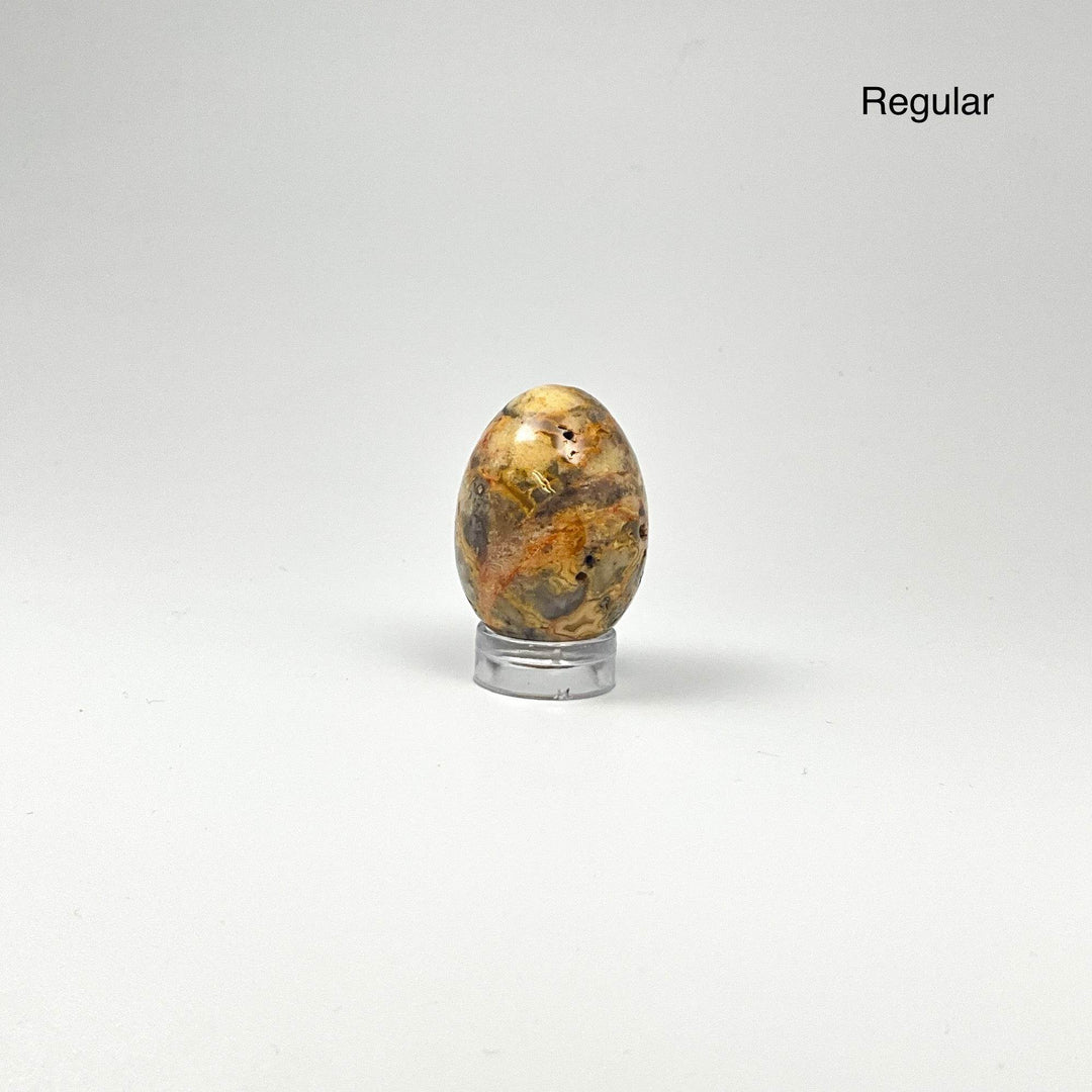 Crazy Lace Agate Mini Egg - Rocks and Gems Canada
