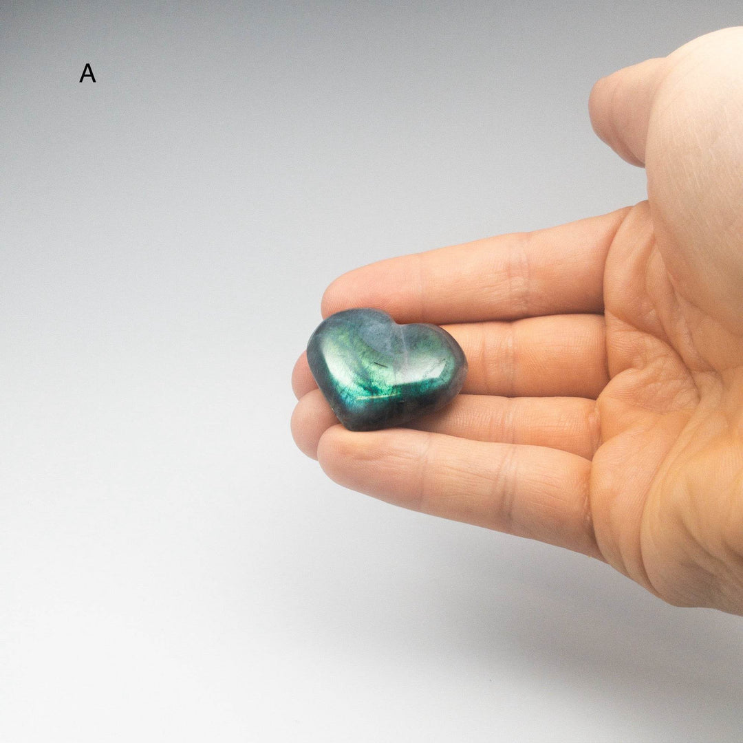 Labradorite Heart - Rocks and Gems Canada