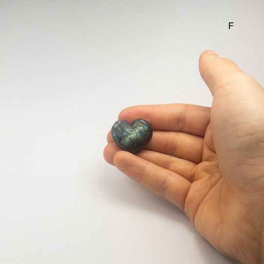 Labradorite Heart - Rocks and Gems Canada
