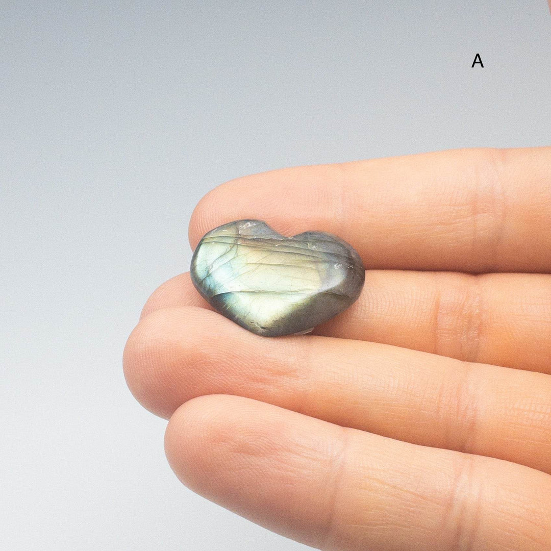 Labradorite Heart - Rocks and Gems Canada
