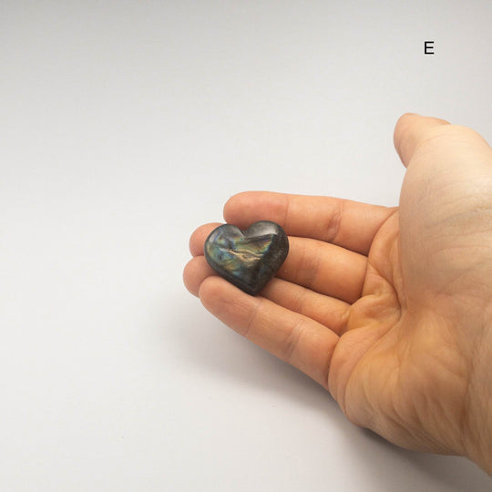 Labradorite Heart - Rocks and Gems Canada