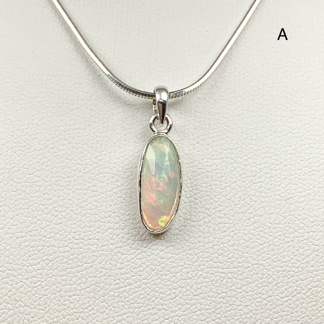 Fire Opal Pendant - Rocks and Gems Canada