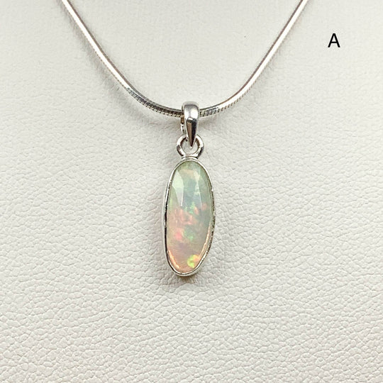 Fire Opal Pendant - Rocks and Gems Canada
