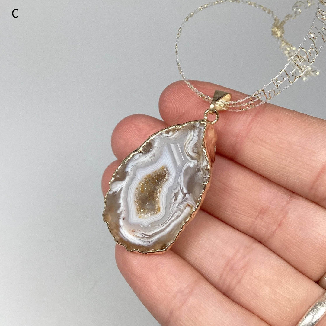 Geode Christmas Ornament - Rocks and Gems Canada