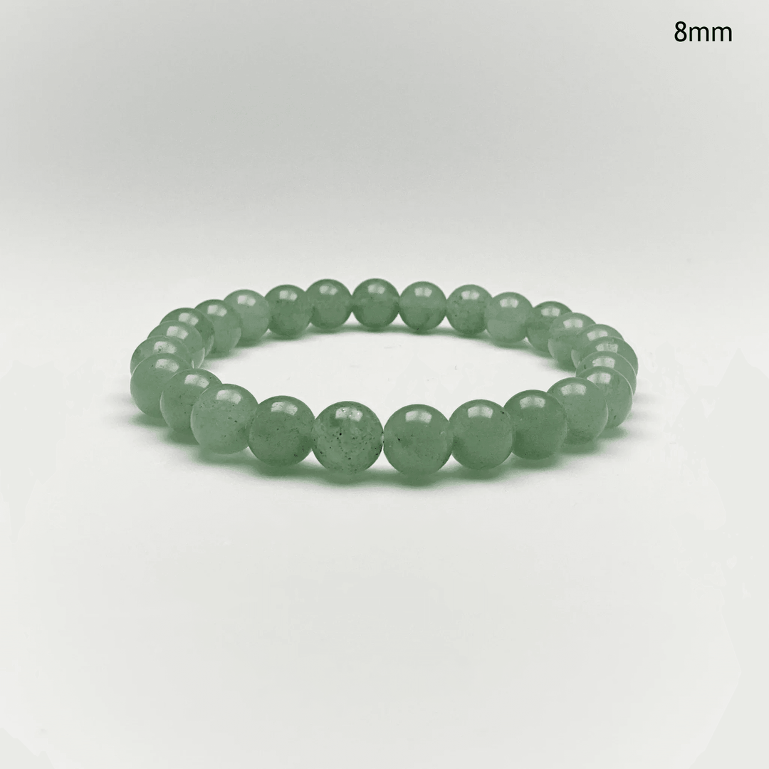 Green Aventurine Beaded Bracelet - Rocks and Gems Canada