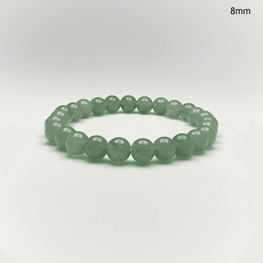Green Aventurine Beaded Bracelet - Rocks and Gems Canada