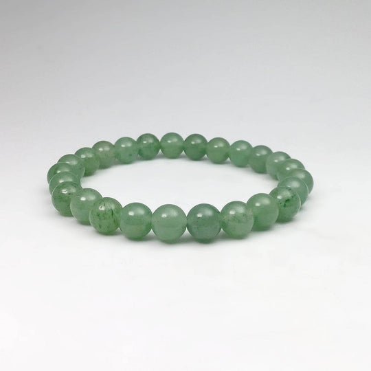 Green Aventurine Beaded Bracelet - Rocks and Gems Canada