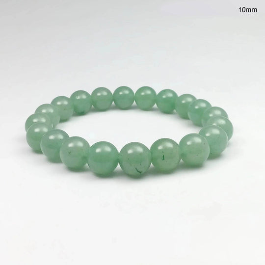Green Aventurine Beaded Bracelet - Rocks and Gems Canada