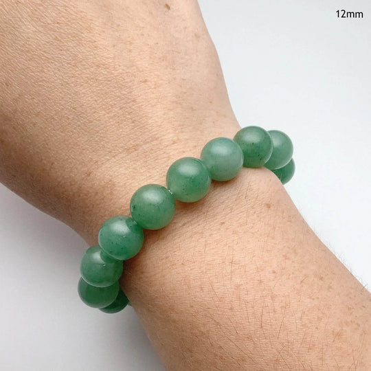 Green Aventurine Beaded Bracelet - Rocks and Gems Canada
