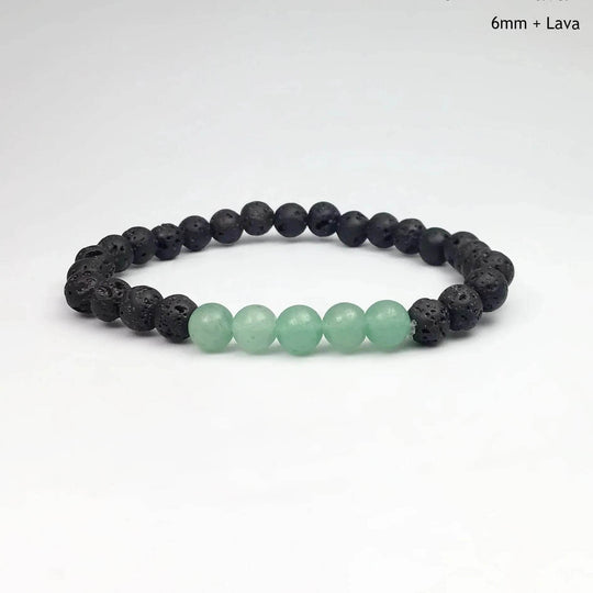 Green Aventurine Beaded Bracelet - Rocks and Gems Canada