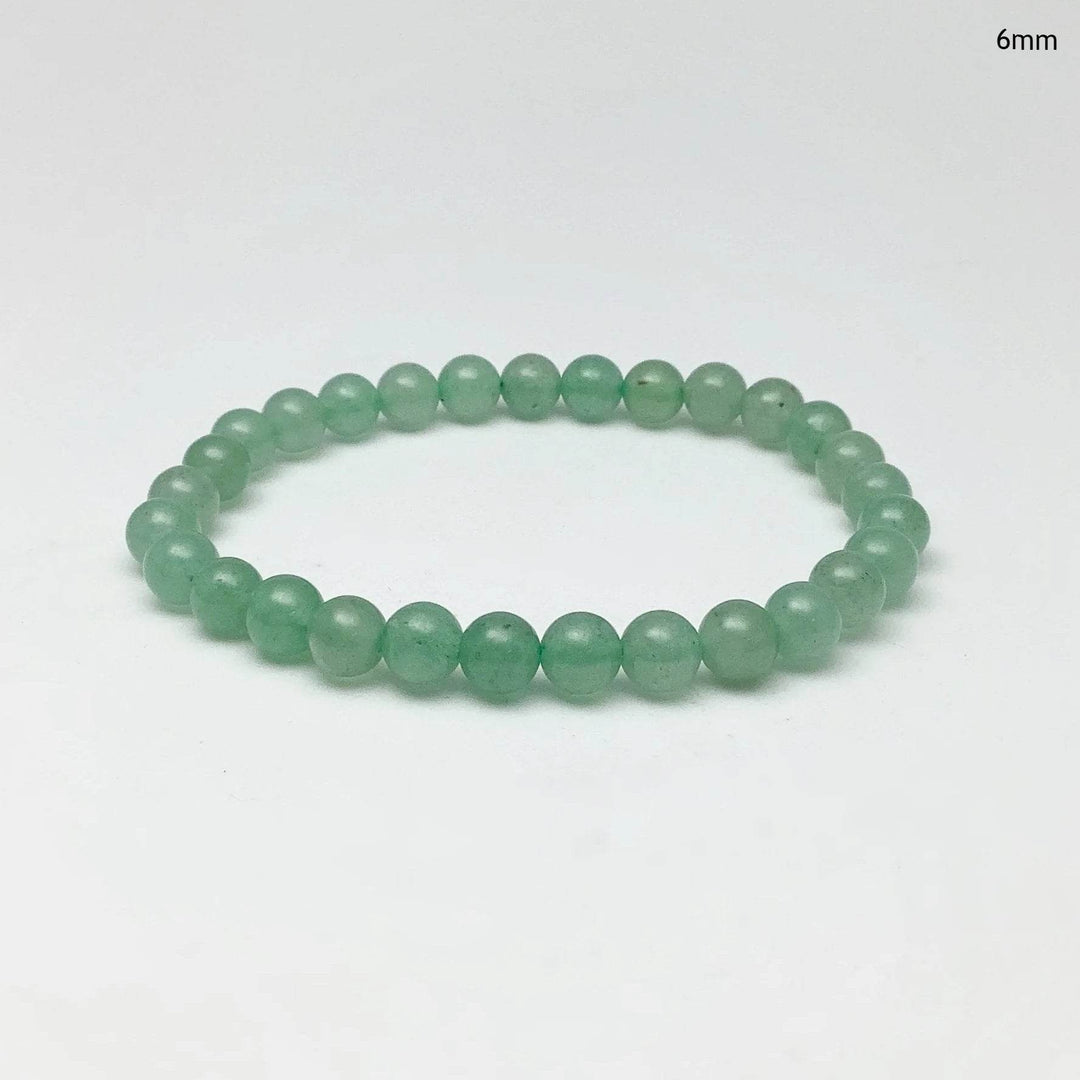 Green Aventurine Beaded Bracelet - Rocks and Gems Canada