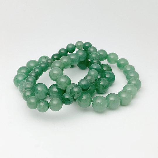 Green Aventurine Beaded Bracelet - Rocks and Gems Canada