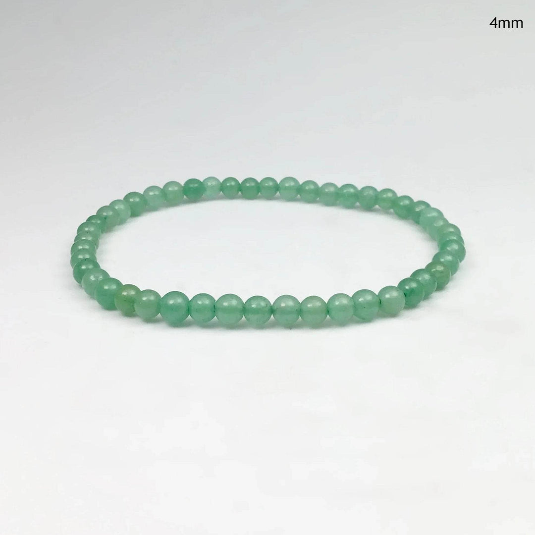 Green Aventurine Beaded Bracelet - Rocks and Gems Canada