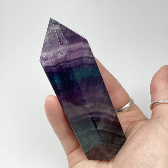 Fluorite Point - Rocks and Gems Canada
