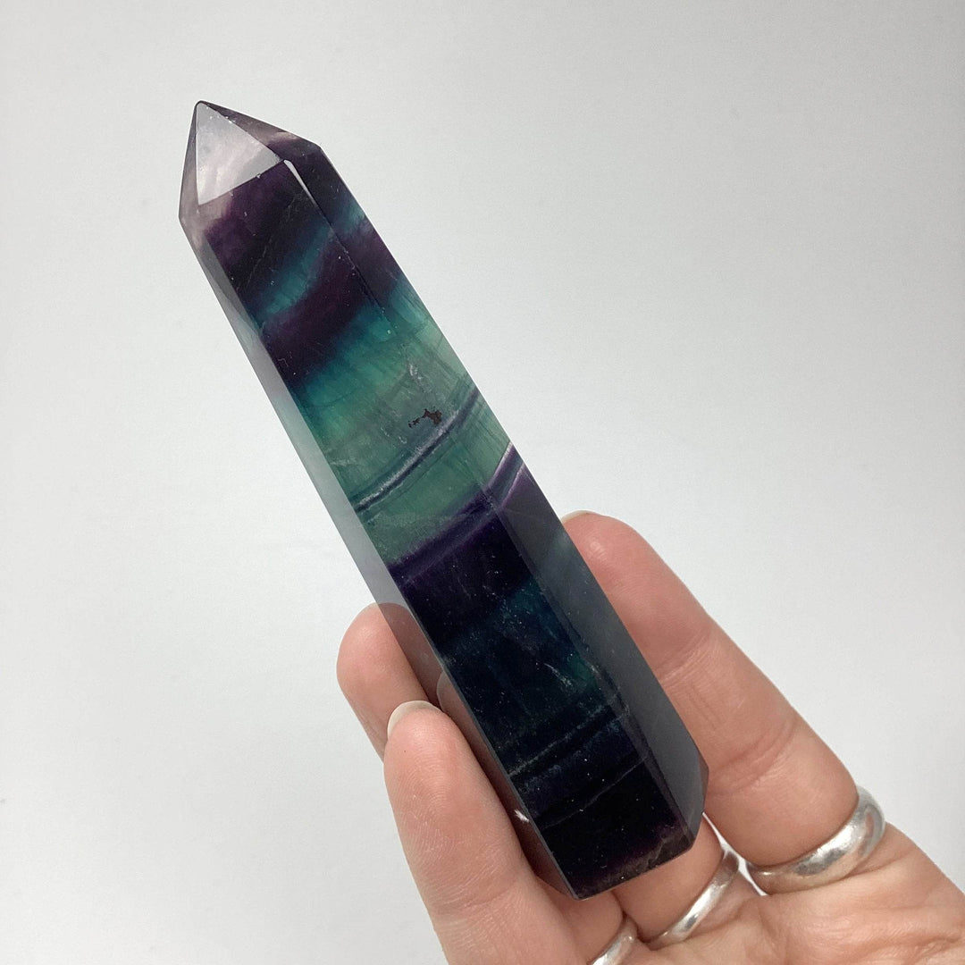 Fluorite Point - Rocks and Gems Canada