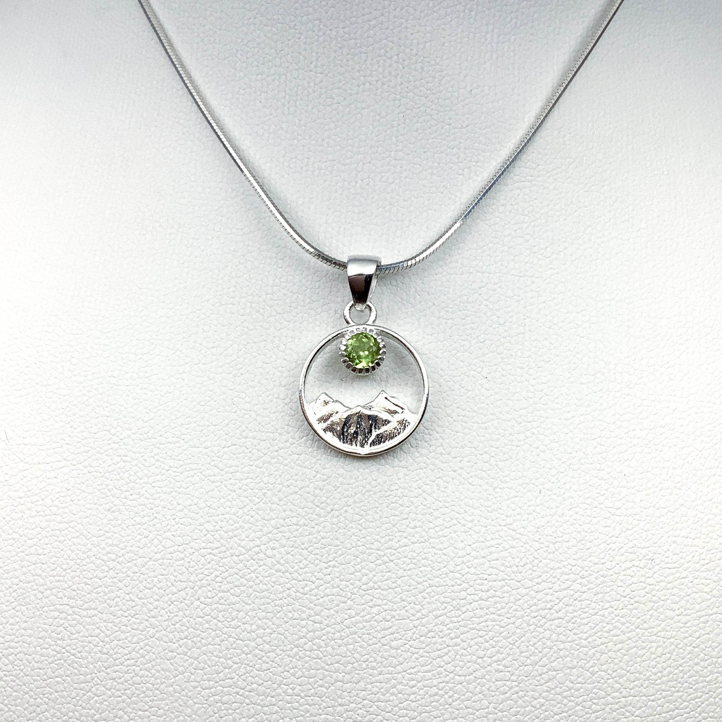 Peridot Pendant - Rocks and Gems Canada