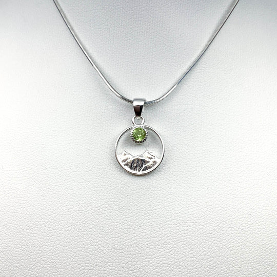 Peridot Pendant - Rocks and Gems Canada