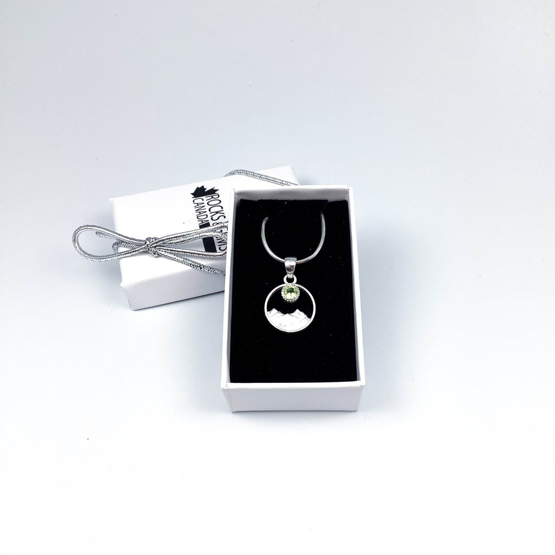 Peridot Pendant - Rocks and Gems Canada