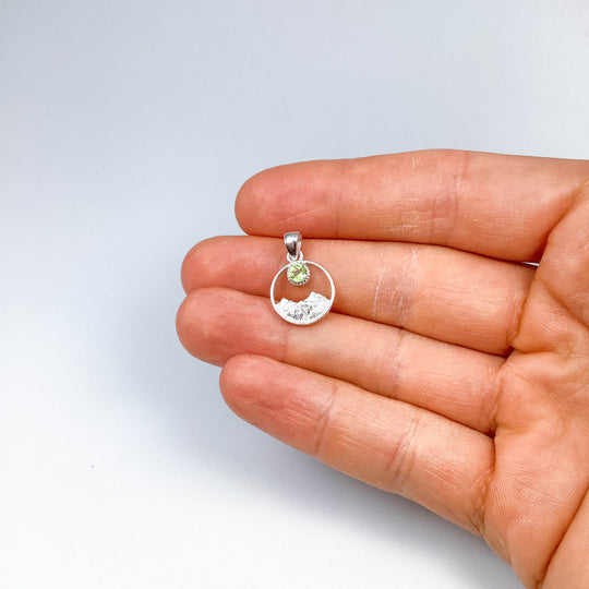 Peridot Pendant - Rocks and Gems Canada