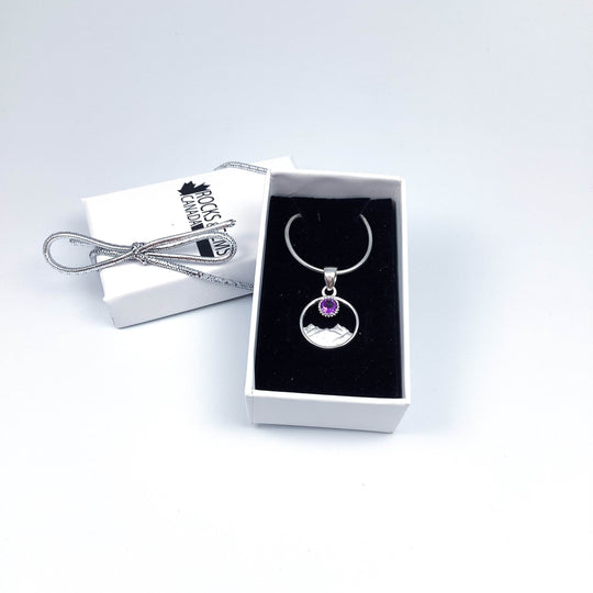 Amethyst Pendant - Rocks and Gems Canada